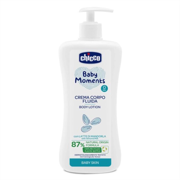 Chicco Baby Moments Crema Corpo Fluida Бебешки лосион за тяло 500 мл Artsana Italia