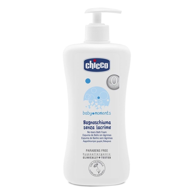 Chicco Baby Moments Пяна за баня без сълзи 0+ 500 мл