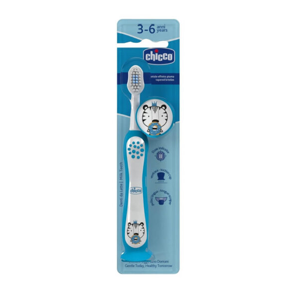 Chicco четка за зъби 3-6Г Тигър