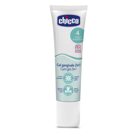 Chicco Gum Gel 2in1 Мултифункционален гел за венци 2в1 30 мл Artsana Italia
