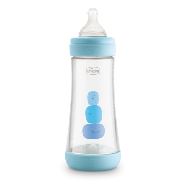 Chicco Perfect 5 Бебешко шише биберон за момче PP 4М+ 300 мл Artsana Italia