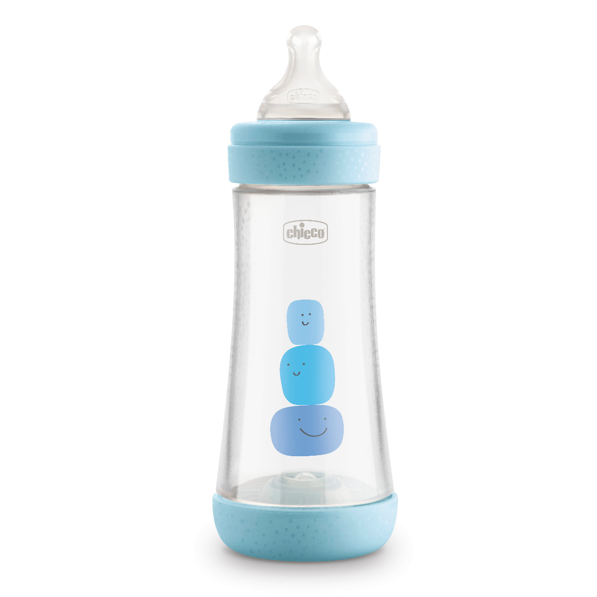 Chicco Perfect 5 Бебешко шише биберон за момче PP 4М+ 300 мл Artsana Italia