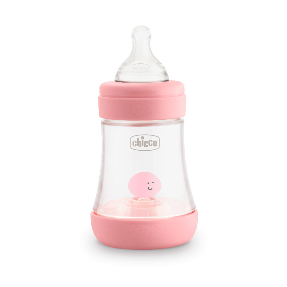 Chicco Perfect 5 Бебешко шише биберон за момиче PP 0М+ 150 мл Artsana Italia