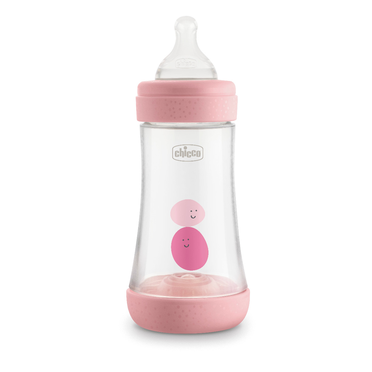 Chicco Perfect 5 Бебешко шише биберон за момиче PP 2М+ 240 мл Artsana Italia