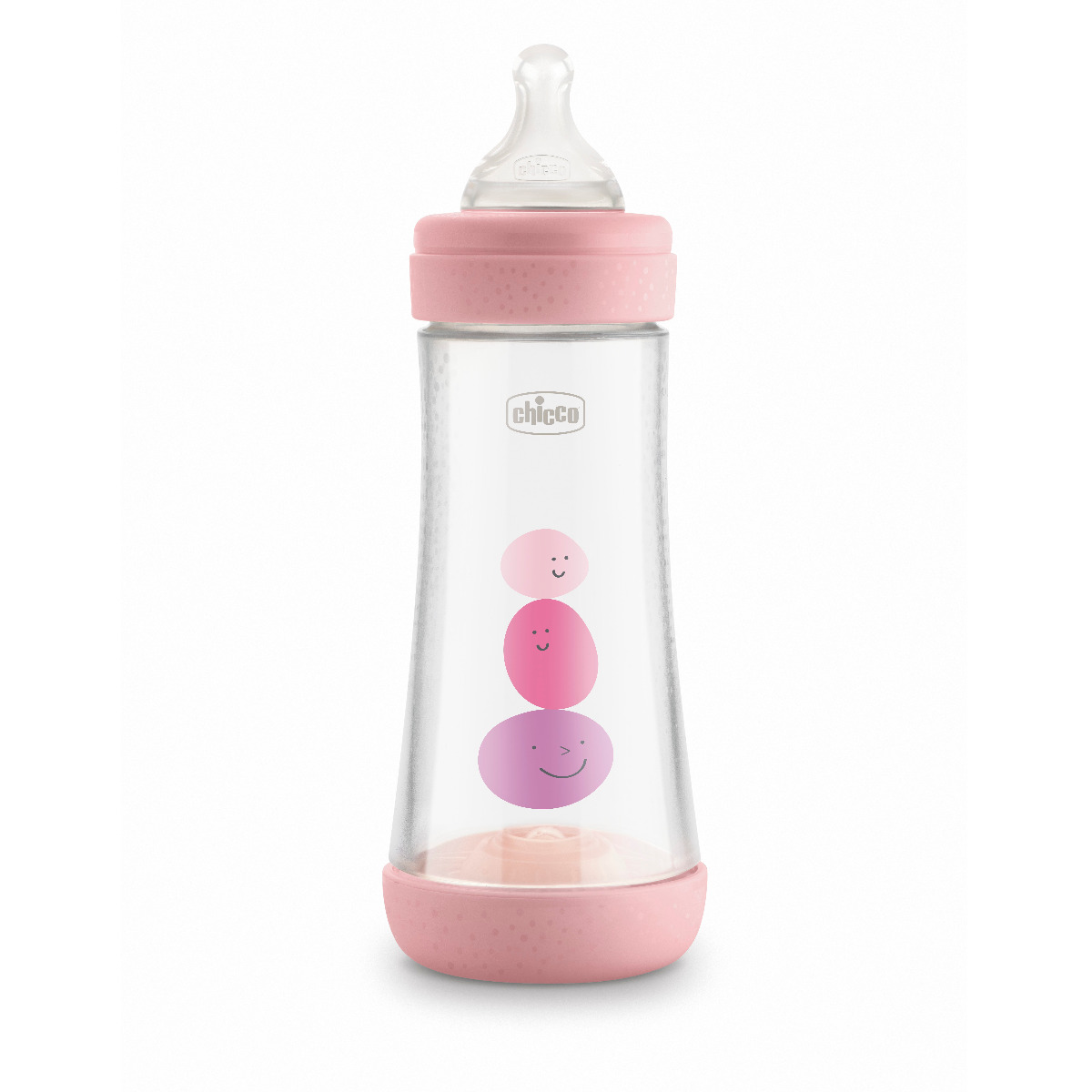Chicco Perfect 5 Бебешко шише биберон за момиче PP 4М+ 300 мл Artsana Italia