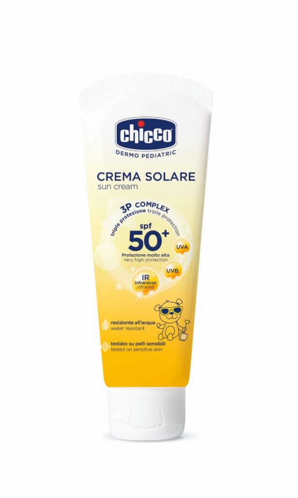 Chicco слънцезащитен крем SPF50+ 0М+ 75 мл