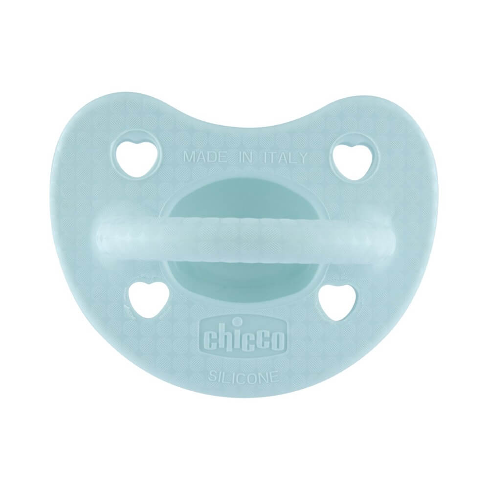 Chicco Soft Lux Залъгалка 2-6М синьо