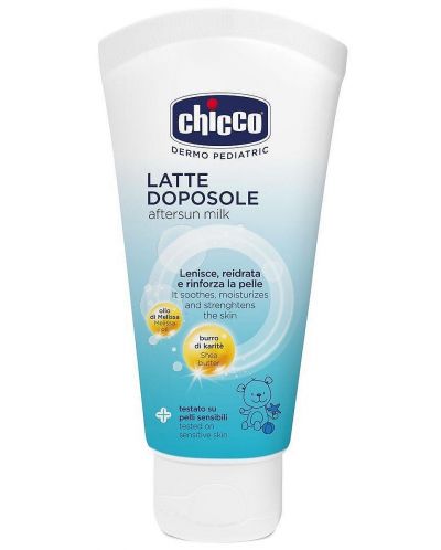 Chicco успокояващо мляко за след слънце 0М+ 200 мл