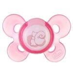 Chicco залъгалка физио комфорт силикон 0-6M момиче х1 бр