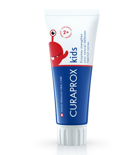 Curaprox Kids Детска паста за зъби ягода 950 ppm 2+ г 60 мл