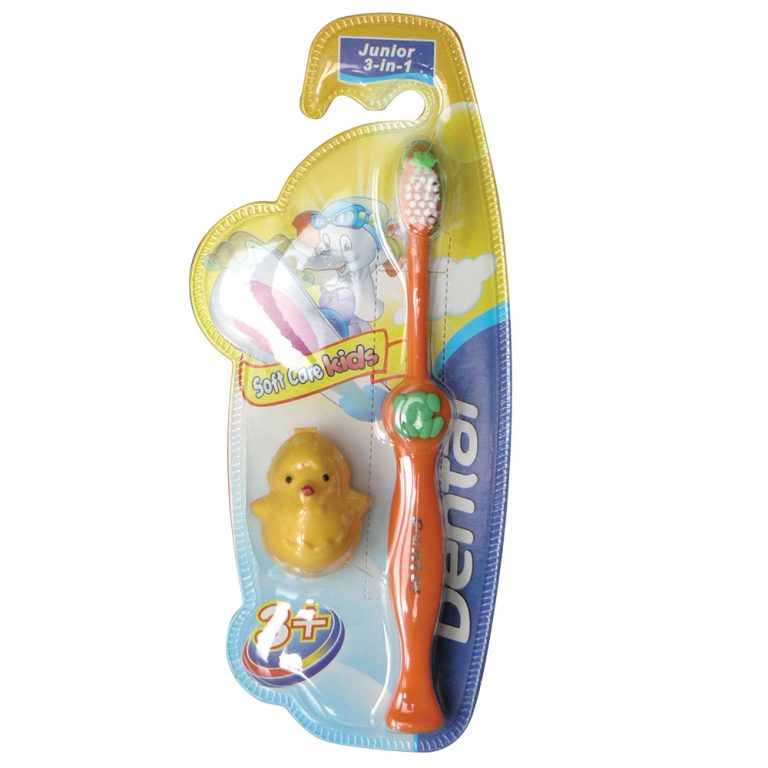 Dental Soft Care Kids Детска четка за зъби с поставка 3+ години