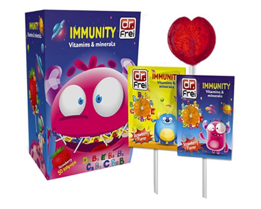 Dr. Frei Kids Близалки за имунитет за деца х50 бр