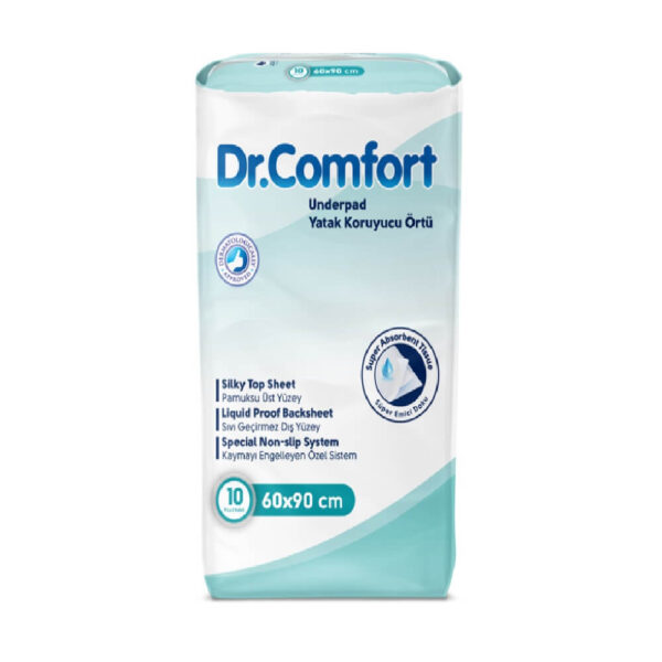 Еднократни чаршафи Dr. Comfort 60х90 см, 10 бр.