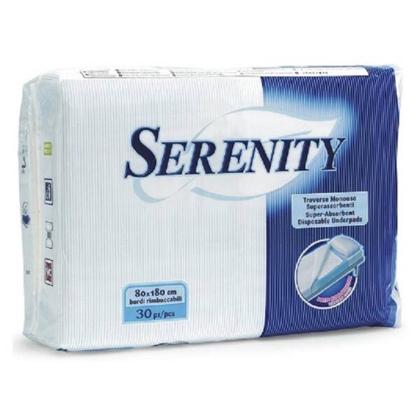 Еднократни чаршафи Serenity 80/180 см - Artsana Italia, 30 бр.