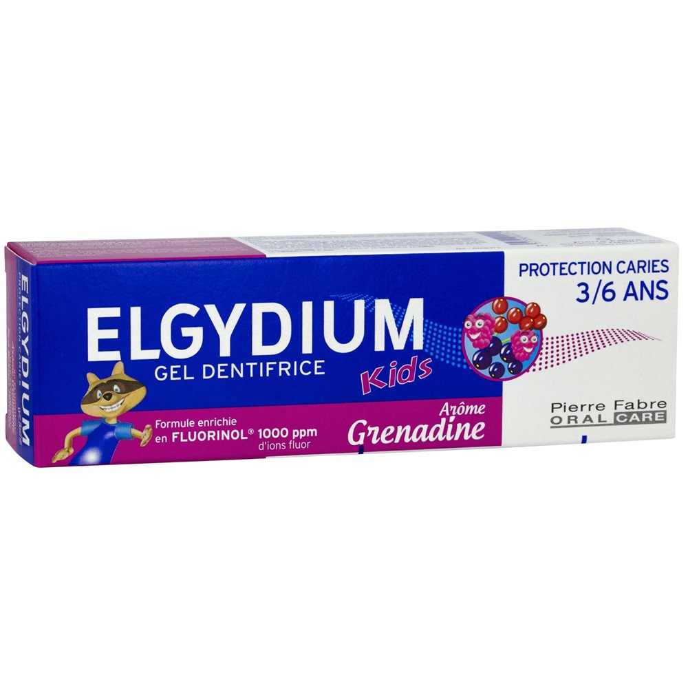 Elgydium Kids Детска паста за зъби 3-6 г горски плод 50 мл