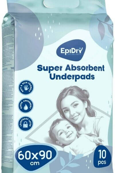 EpiDry Подложки за повиване за еднократна употреба 60 x 90 см х 10 броя