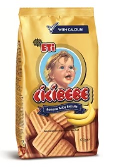 ETI Бисквити Банан Чичи Бебе 172 гр