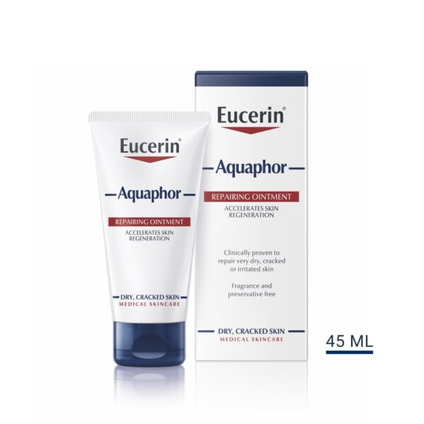 Eucerin Aquaphor Защитаващ мехлем за увредена и раздразнена кожа 45 мл