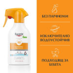 Eucerin Sensitive Protect Kids Слънцезащитен спрей за деца - помпа SPF50+ 250 мл - Image 3