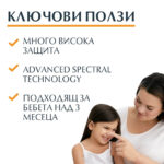 Eucerin Sun Sensitive Protect Слънцезащитен гел-крем за деца SPF50+ 200 мл - Image 2