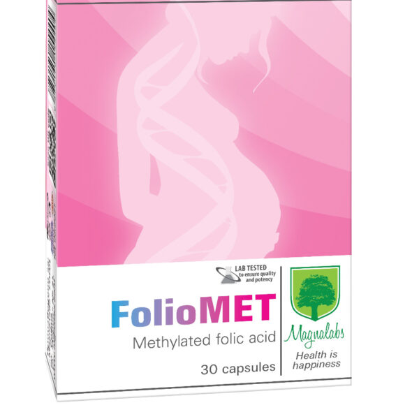 FolioMet Метилирана фолиева киселина х30 капсули Magnalabs