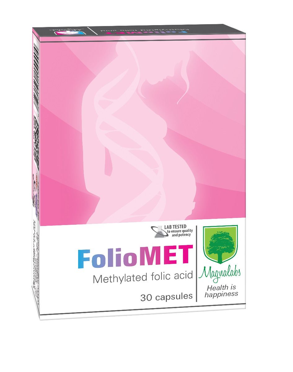 FolioMet Метилирана фолиева киселина х30 капсули Magnalabs
