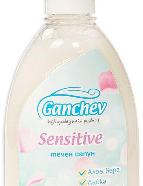 Ganchev Baby Течен сапун сензитив 0М+ 400 мл