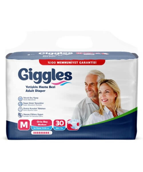 Giggles Нощни пелени за възрастни размер М, 30 броя
