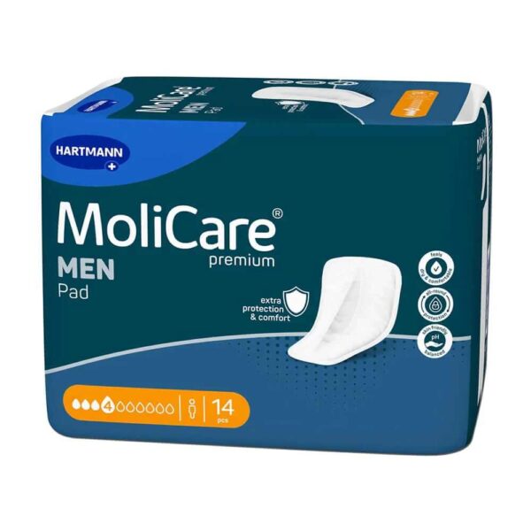 Hartmann MoliCare Men Подложки за мъже 4 капки — 14 бр.