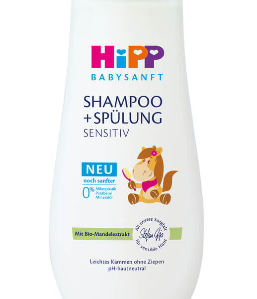 Hipp Babysanft Шампоан + Балсам за коса за лесно разресване без сълзи 200 мл
