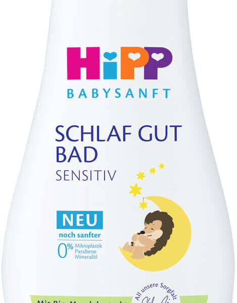 Hipp Babysanft Успокояващ шампоан за тяло Лека нощ 350 мл