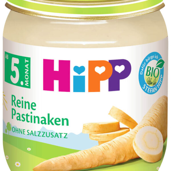 Hipp Био пюре пащърнак 5М+ 125 г