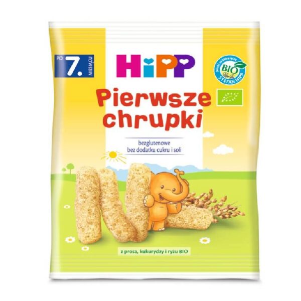 Hipp Hirse Kringel Био бебешки гризини от просо 8М+ 30 гр