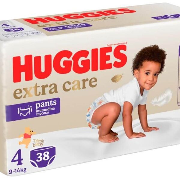 Huggies Extra Care Pants Пелени гащи 4 9-14 кг х 38 бр