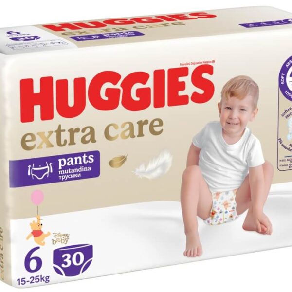 Huggies Extra Care Pants Пелени гащи 6 15-25 кг х 30 бр