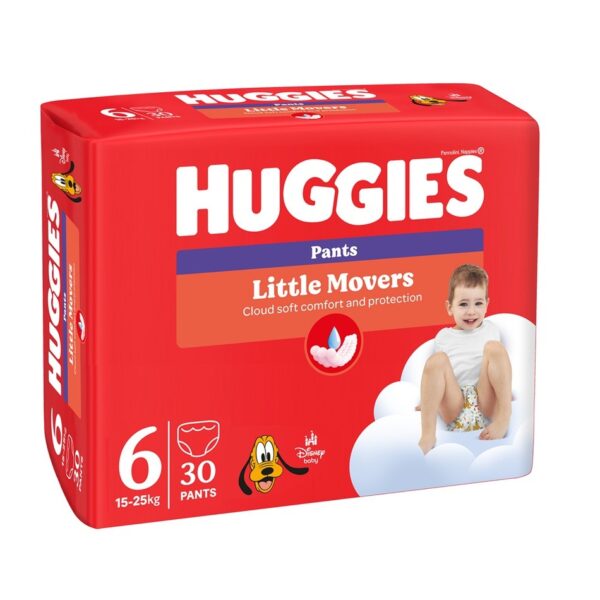 Huggies Little Movers Universal Disney Пелени гащи 6 15-25 кг х 30 бр