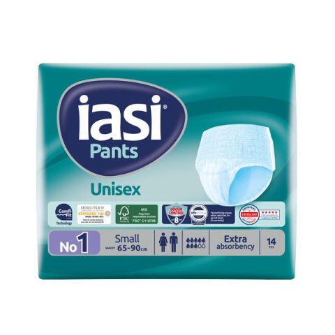 IASI Pants Пелени-гащи за възрастни Unisex N1 S, 14 бр.