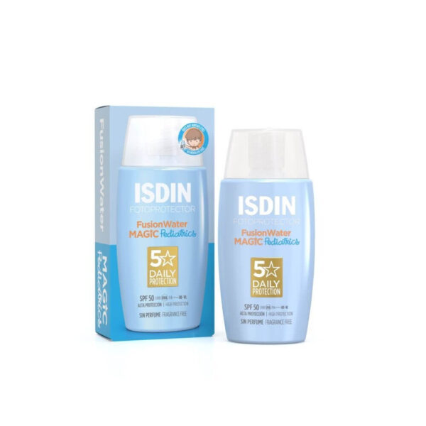 ISDIN Water Magic Pediatrics Слънцезащитен крем за лице за деца SPF50 50 мл