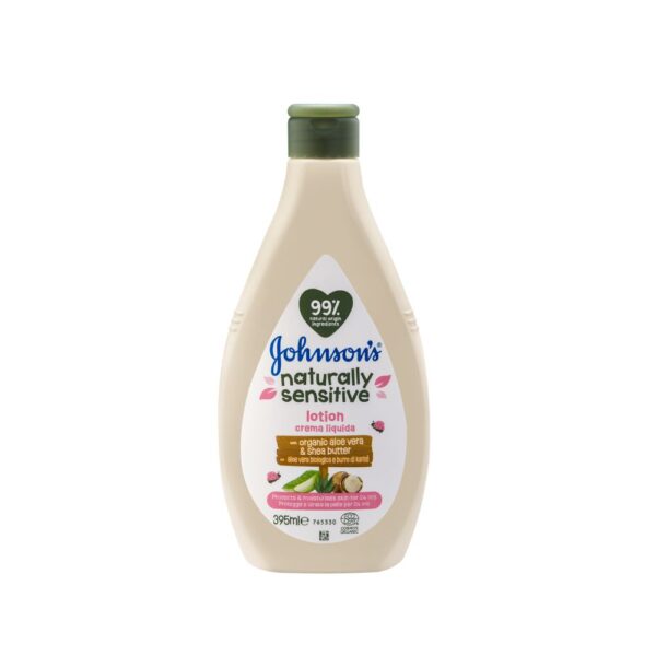 Johnson's baby naturally sensitive лосион за тяло 395 мл