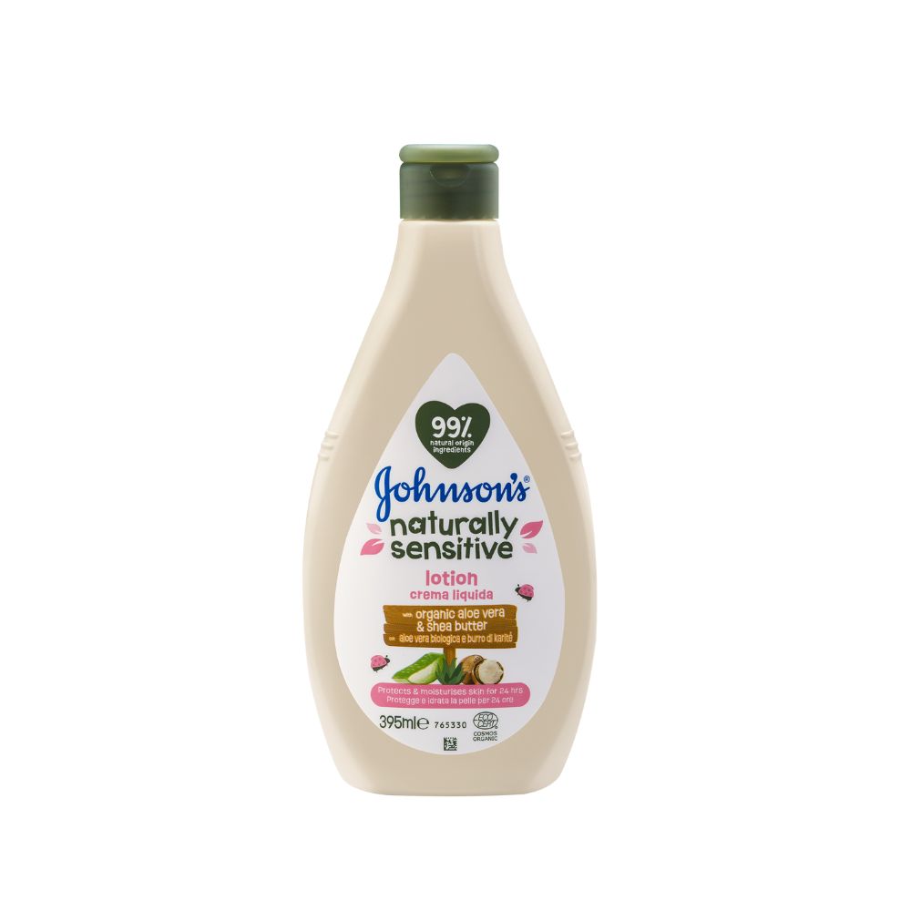 Johnson's baby naturally sensitive лосион за тяло 395 мл