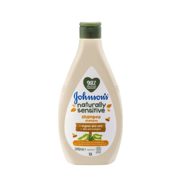 Johnson's baby naturally sensitive шампоан 395 мл