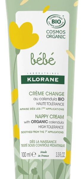 Klorane Bebe Защитен крем при смяна на пелени 100 мл