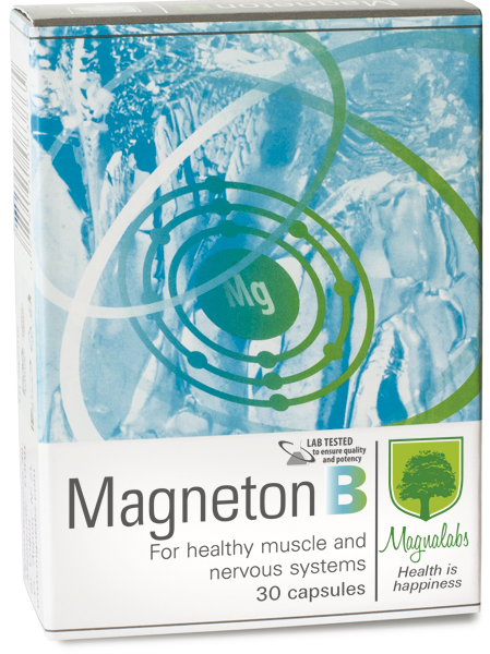 Magneton B За здрава мускулна и нервна система х30 капсули Magnalabs