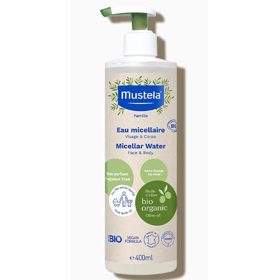 Mustela Bio Мицеларна вода 400 мл