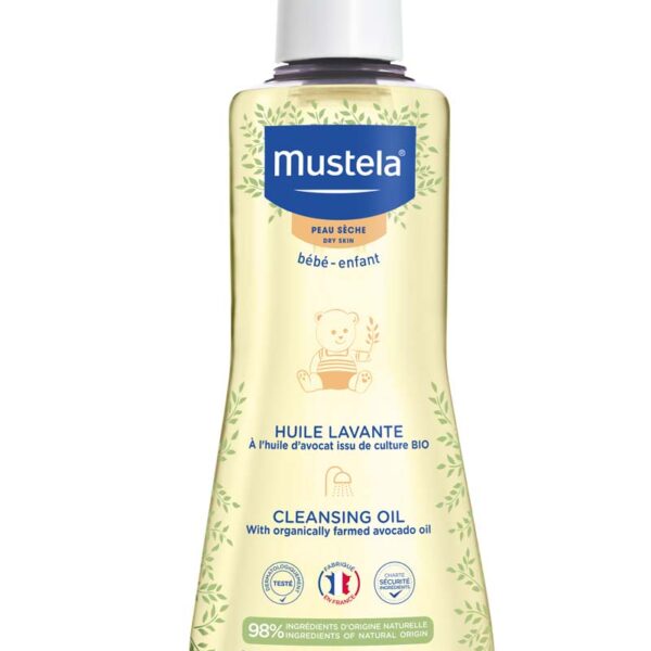 Mustela Душ-олио за суха кожа при бебета и деца 500 мл