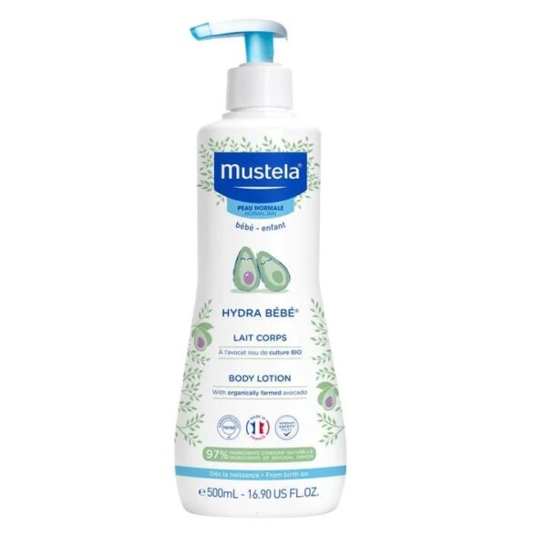 Mustela Hydra Bebe Хидратиращ лосион за тяло за нормална кожа 500 мл