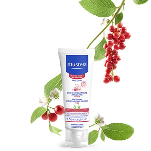 Mustela Крем за лице за чувствителна кожа 40 мл