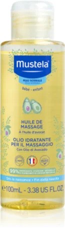 Mustela Овлажняващо масажно олио за бебета и деца 100 мл