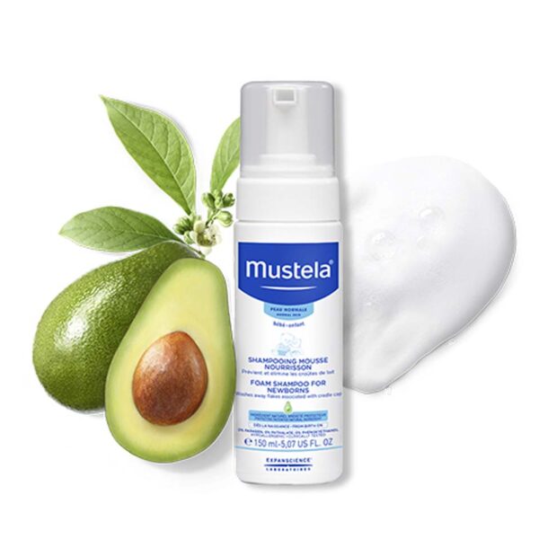 Mustela Шампоан-пяна за новородени 150 мл