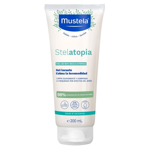 Mustela Stelatopia Душ-гел за атопична кожа 200 мл